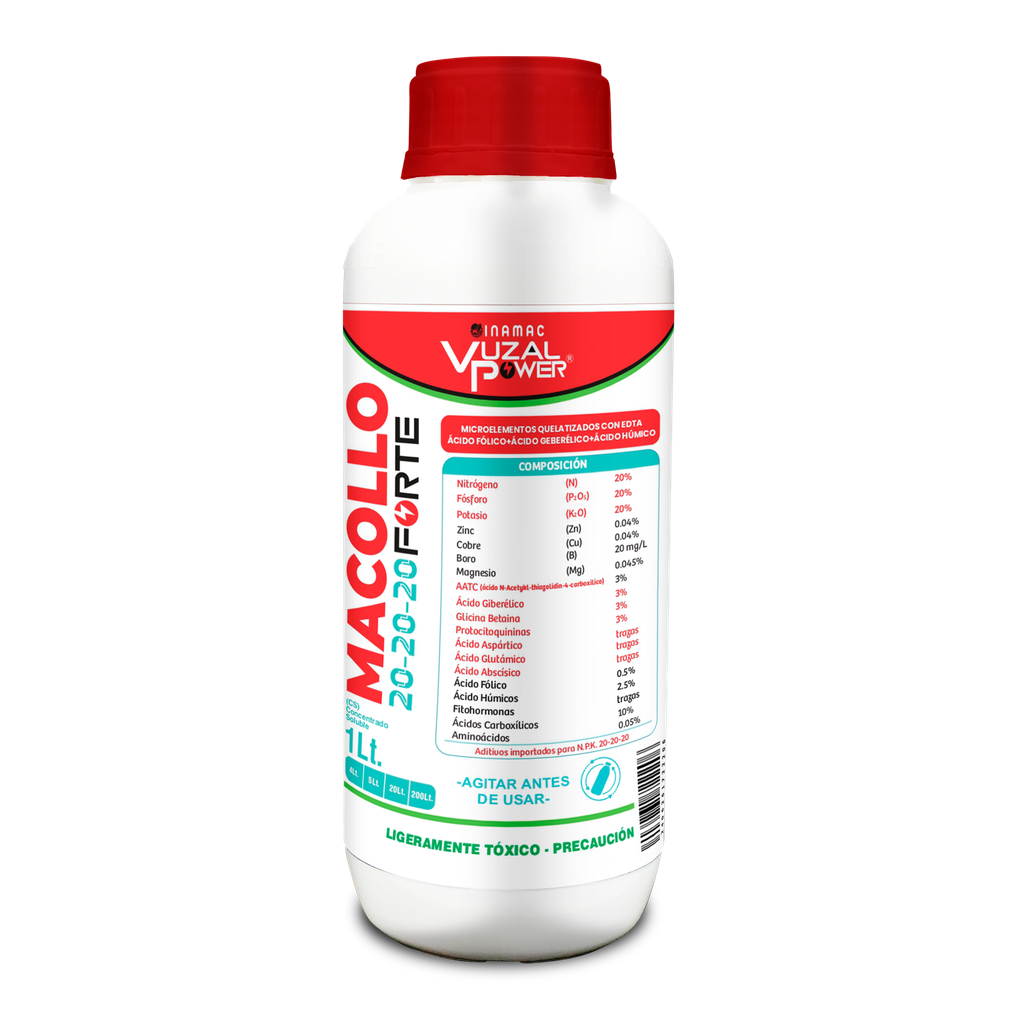 VUZAL POWER - MACOLLO 20-20-20 - 1LT