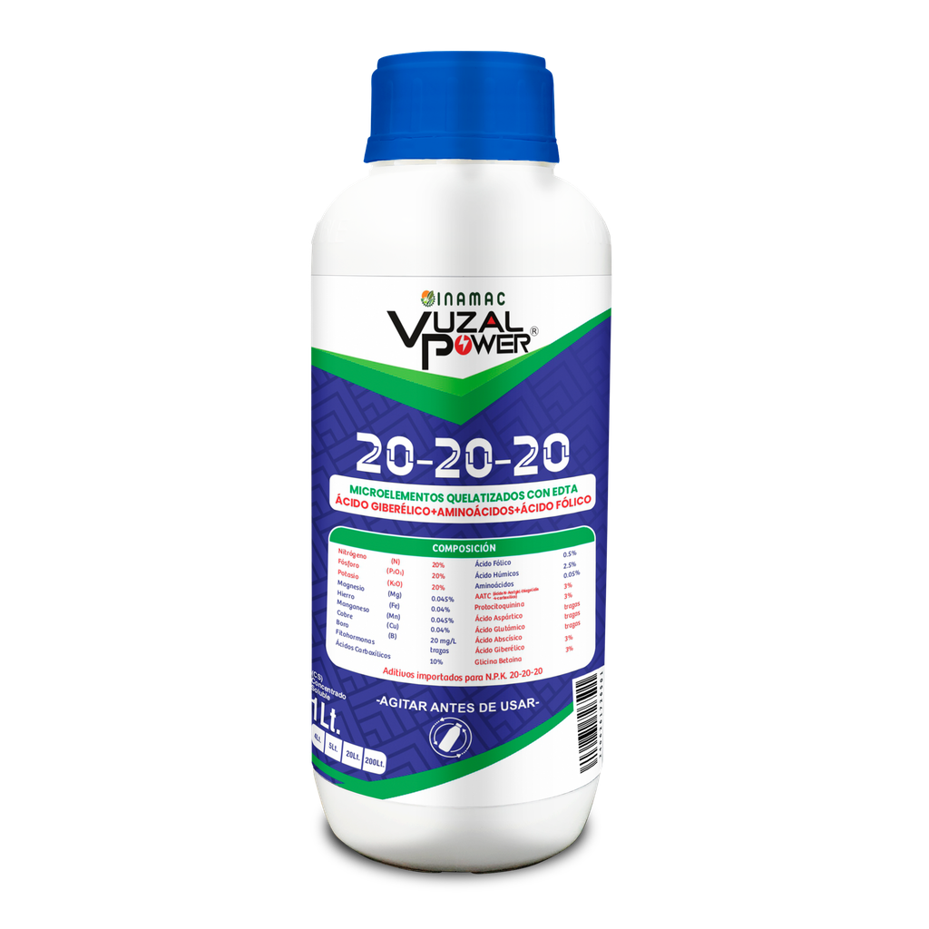 VUZAL POWER - 20-20-20 - 1LT