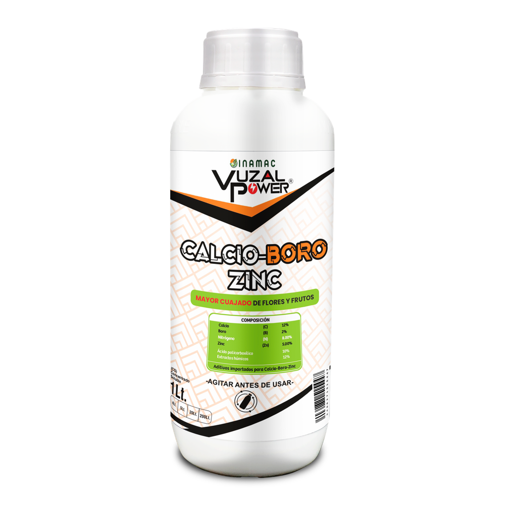 VUZAL POWER - CALCIO-BORO ZINC - 1LT