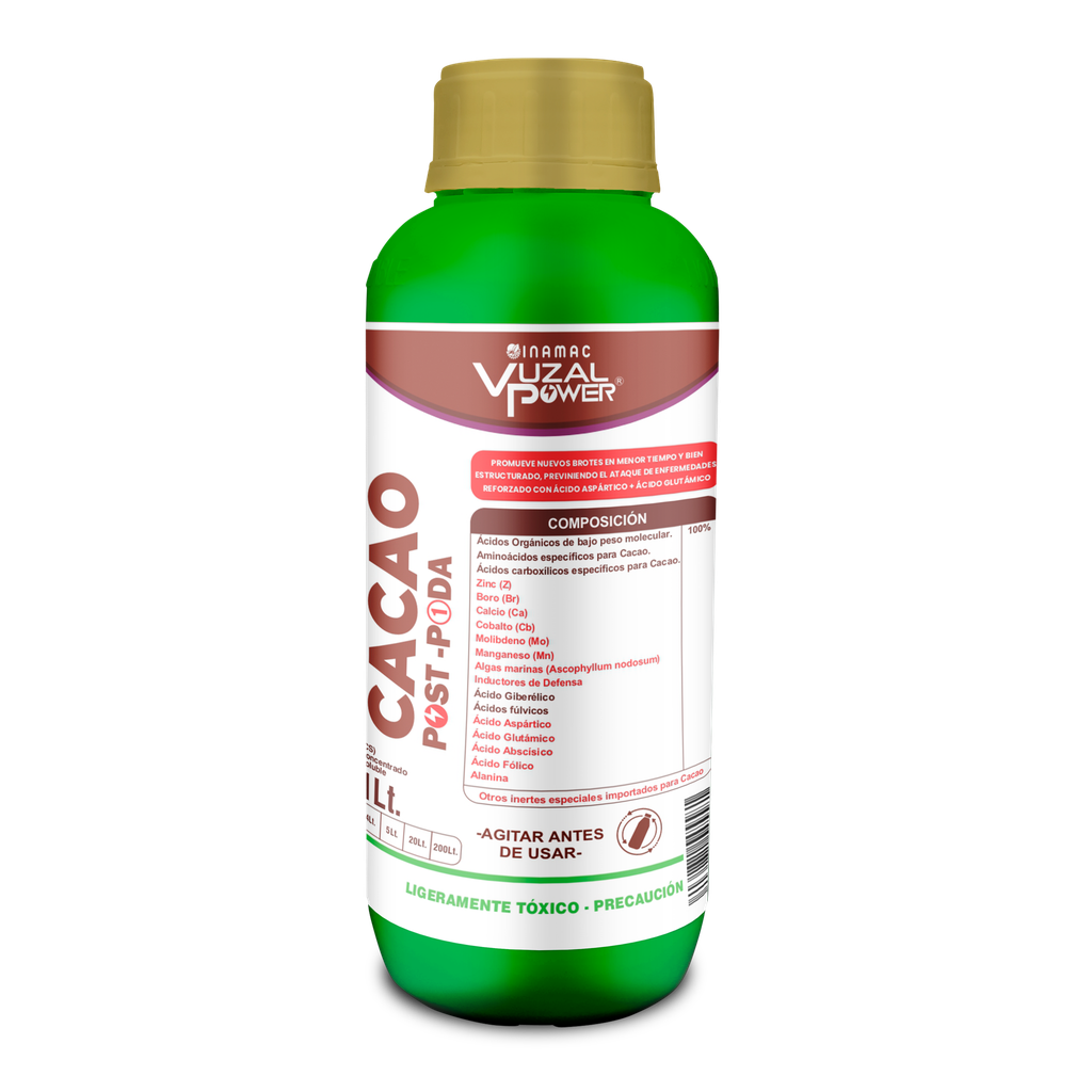 VUZAL POWER - CACAO POST-PODA - 1LT