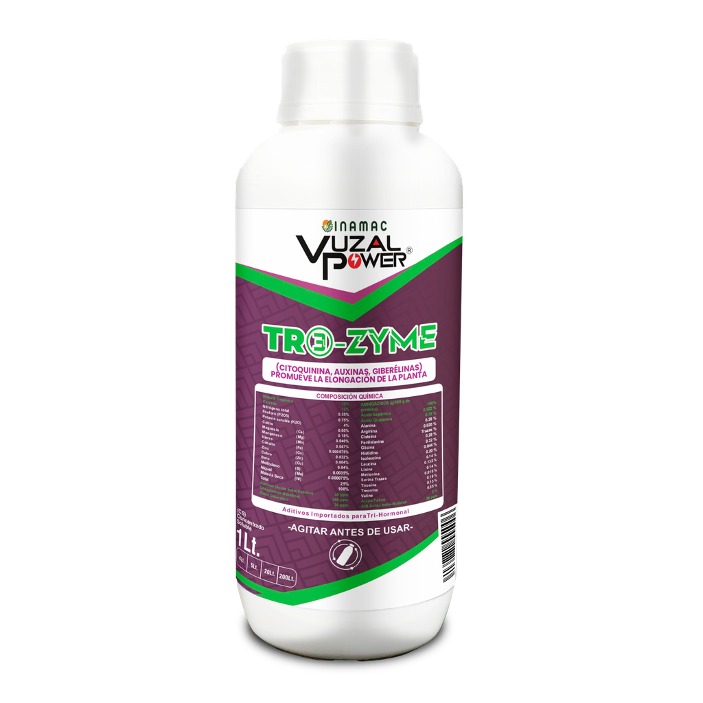 VUZAL POWER - TR3-ZYME - 1LT