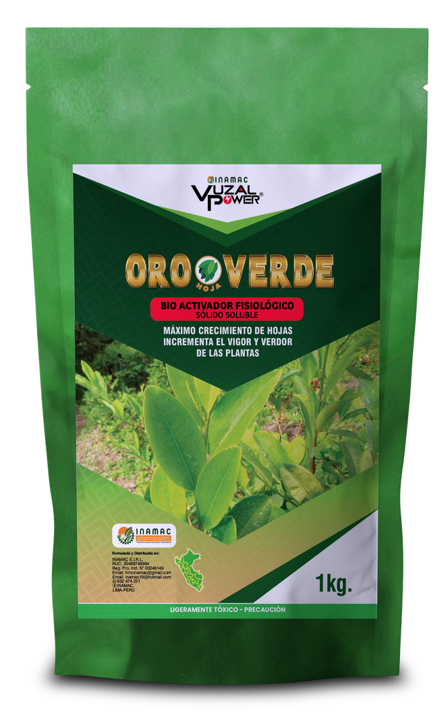 VUZAL POWER - ORO VERDE HOJA - 1KG